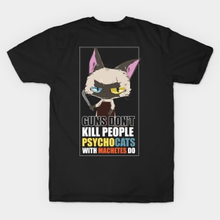 Psychocat Crazy Kitten T-Shirt